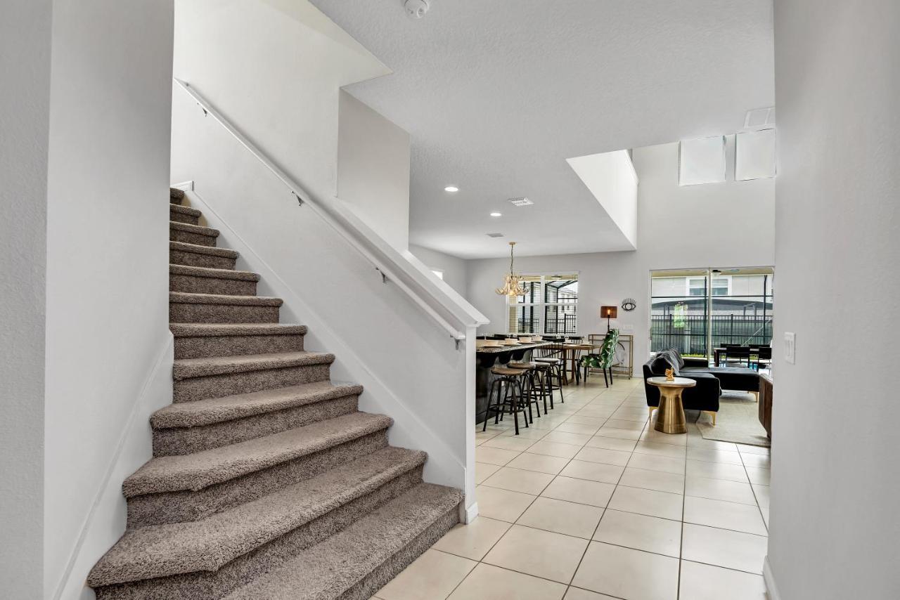 Modern Villa Wprivate Pool&Spa, Free Water Park Orlando Bagian luar foto