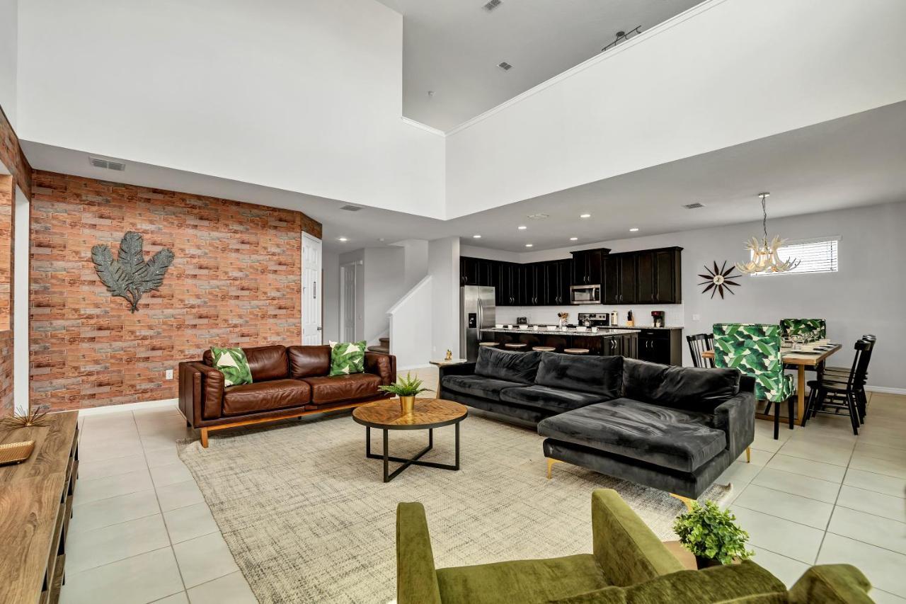 Modern Villa Wprivate Pool&Spa, Free Water Park Orlando Bagian luar foto