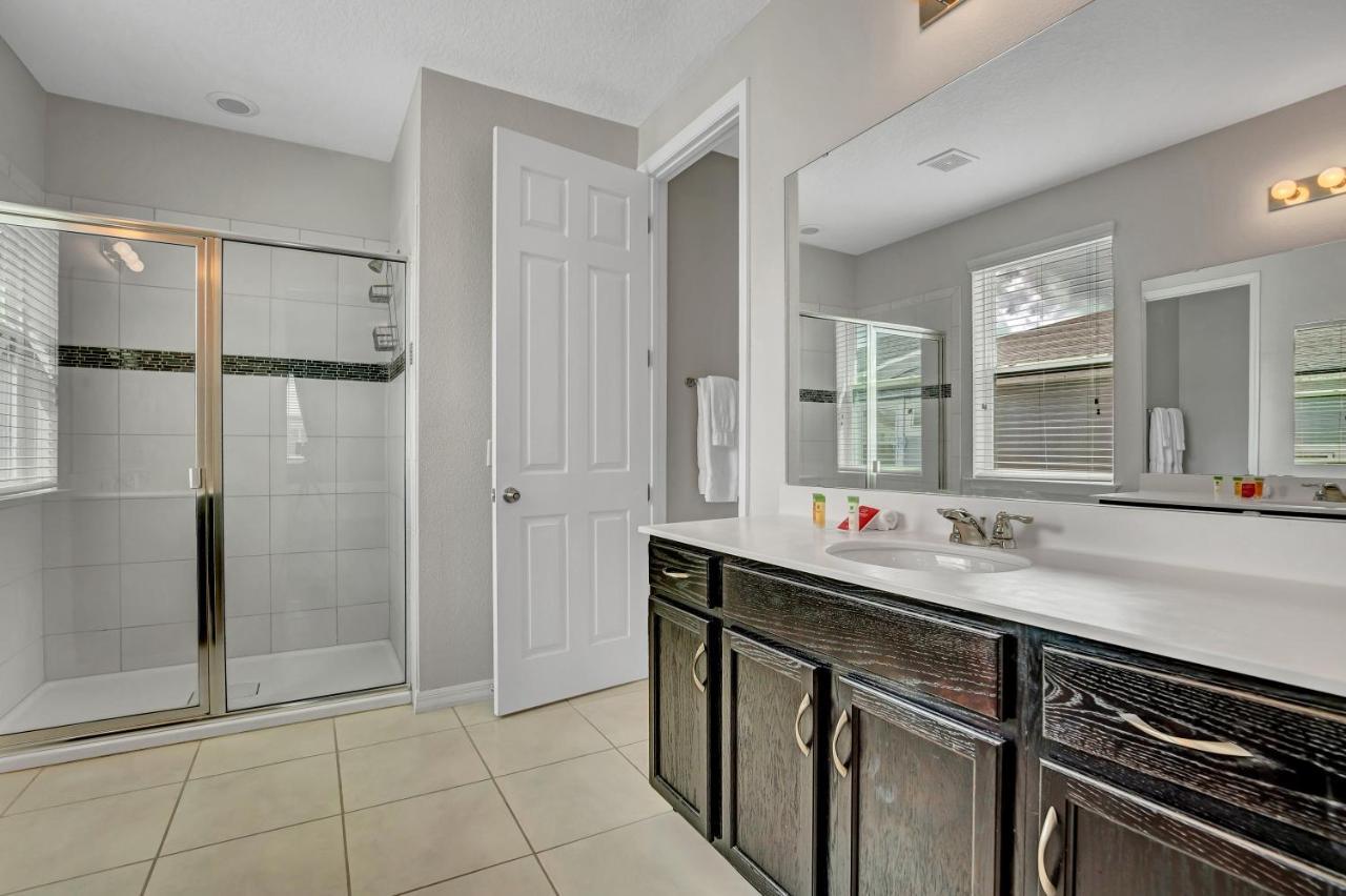 Modern Villa Wprivate Pool&Spa, Free Water Park Orlando Bagian luar foto