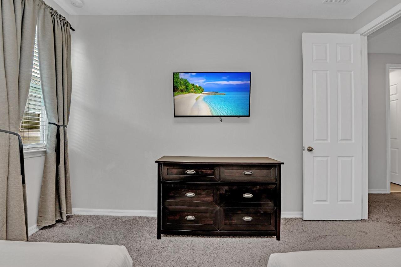 Modern Villa Wprivate Pool&Spa, Free Water Park Orlando Bagian luar foto