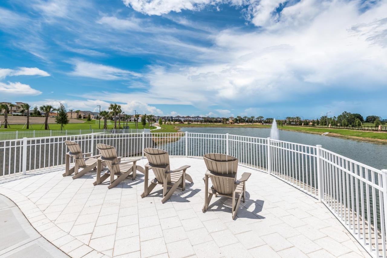 Modern Villa Wprivate Pool&Spa, Free Water Park Orlando Bagian luar foto