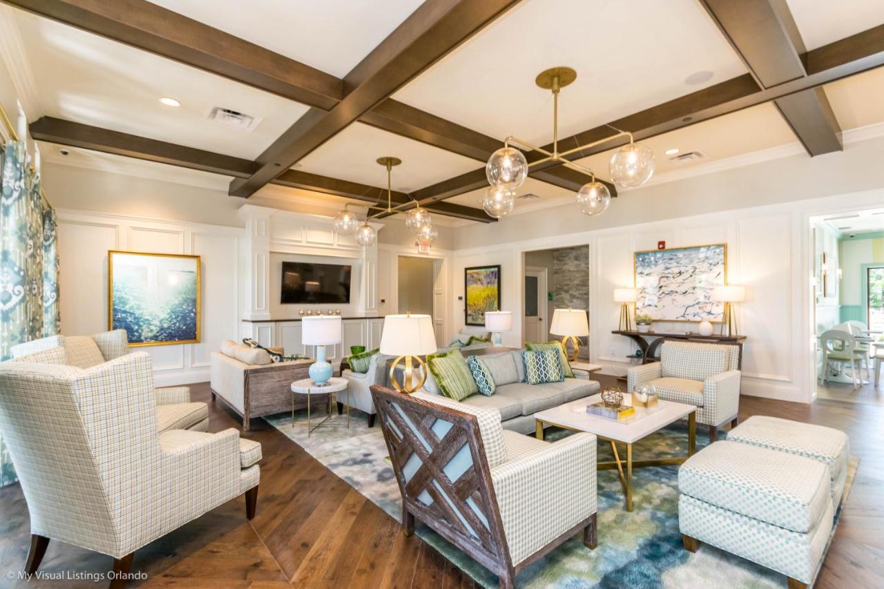 Modern Villa Wprivate Pool&Spa, Free Water Park Orlando Bagian luar foto