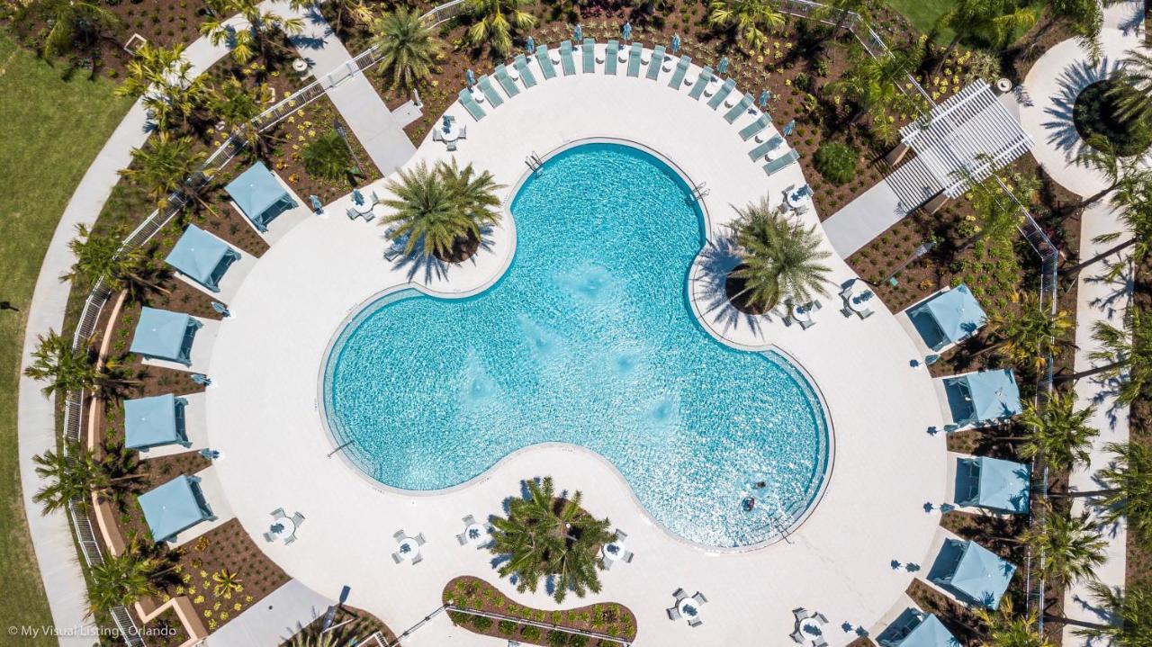 Modern Villa Wprivate Pool&Spa, Free Water Park Orlando Bagian luar foto
