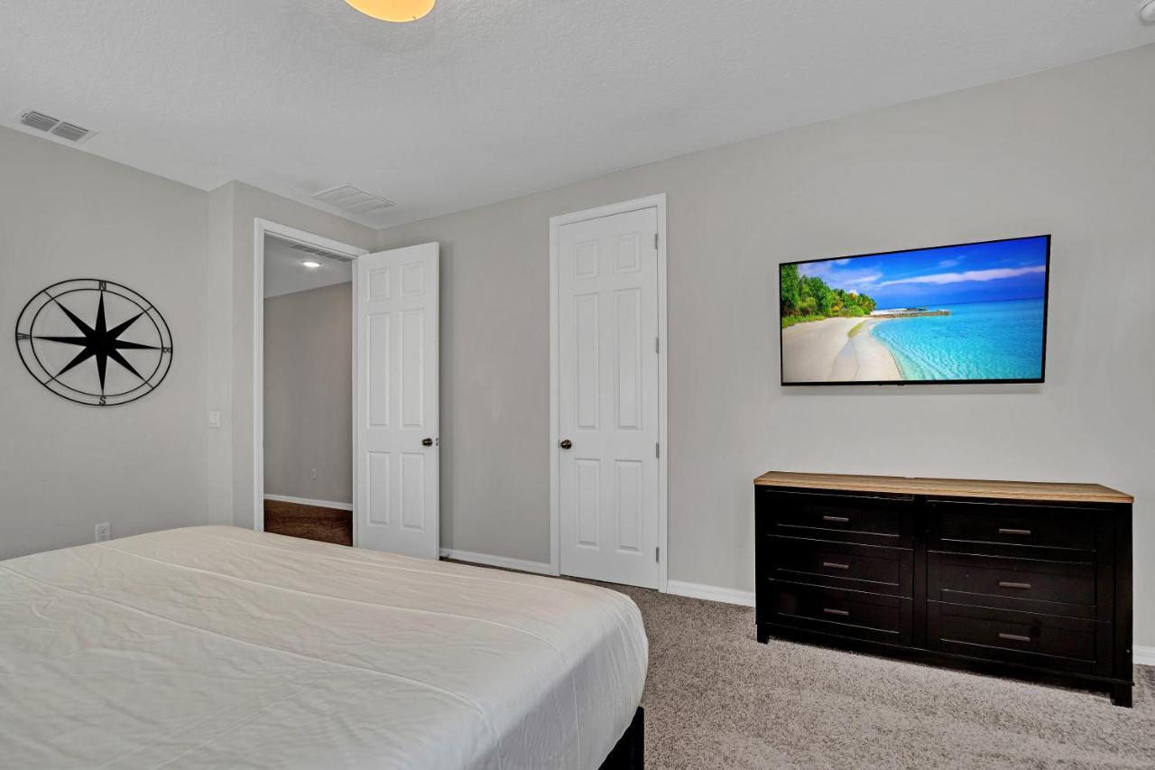 Modern Villa Wprivate Pool&Spa, Free Water Park Orlando Bagian luar foto