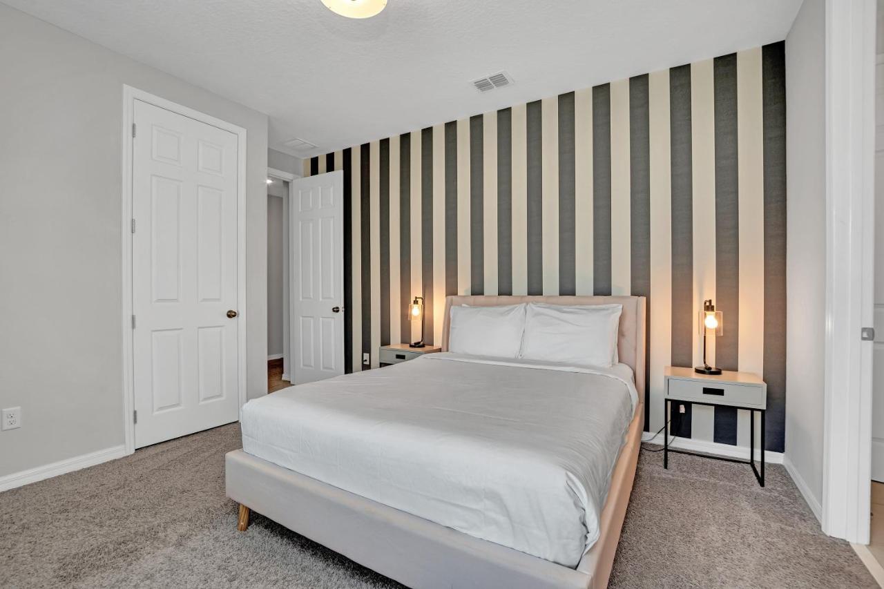 Modern Villa Wprivate Pool&Spa, Free Water Park Orlando Bagian luar foto
