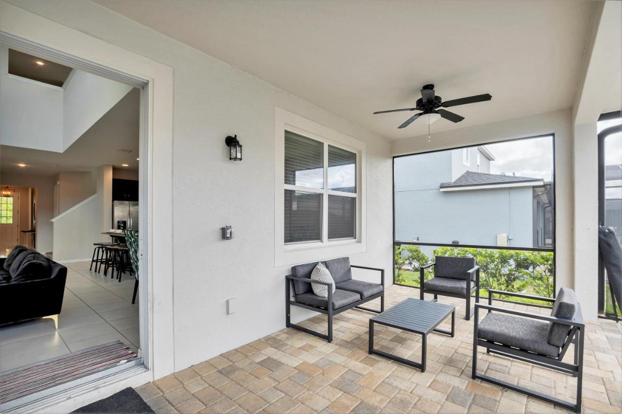 Modern Villa Wprivate Pool&Spa, Free Water Park Orlando Bagian luar foto