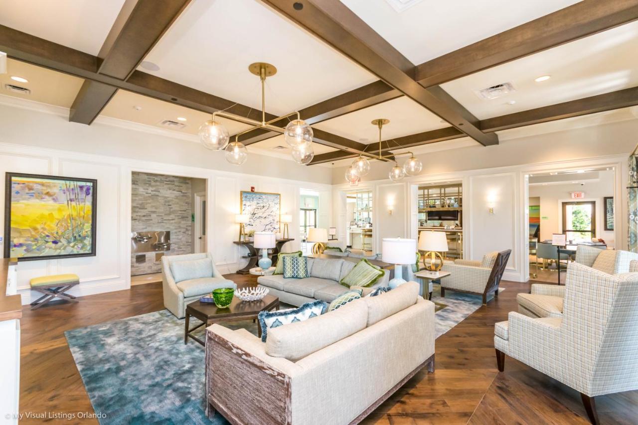 Modern Villa Wprivate Pool&Spa, Free Water Park Orlando Bagian luar foto