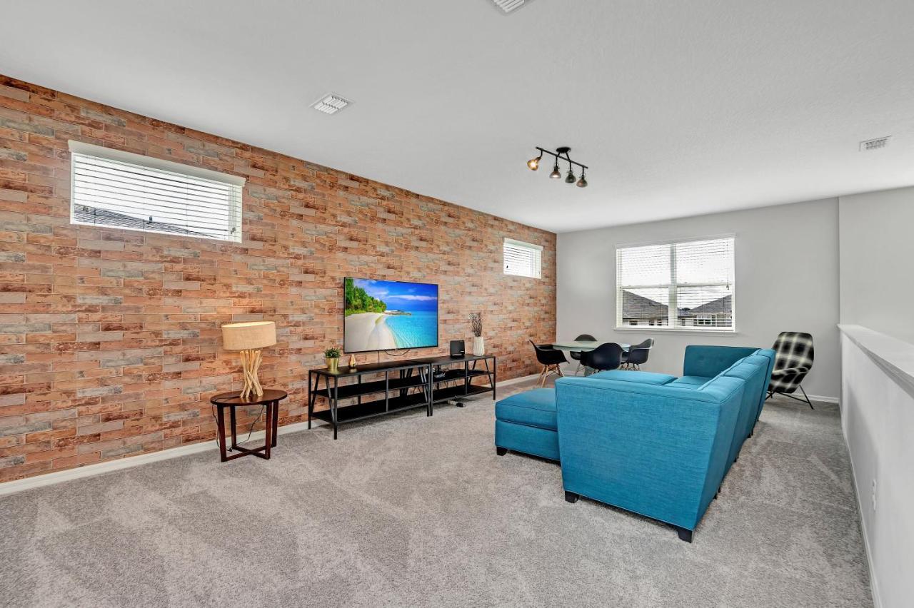Modern Villa Wprivate Pool&Spa, Free Water Park Orlando Bagian luar foto