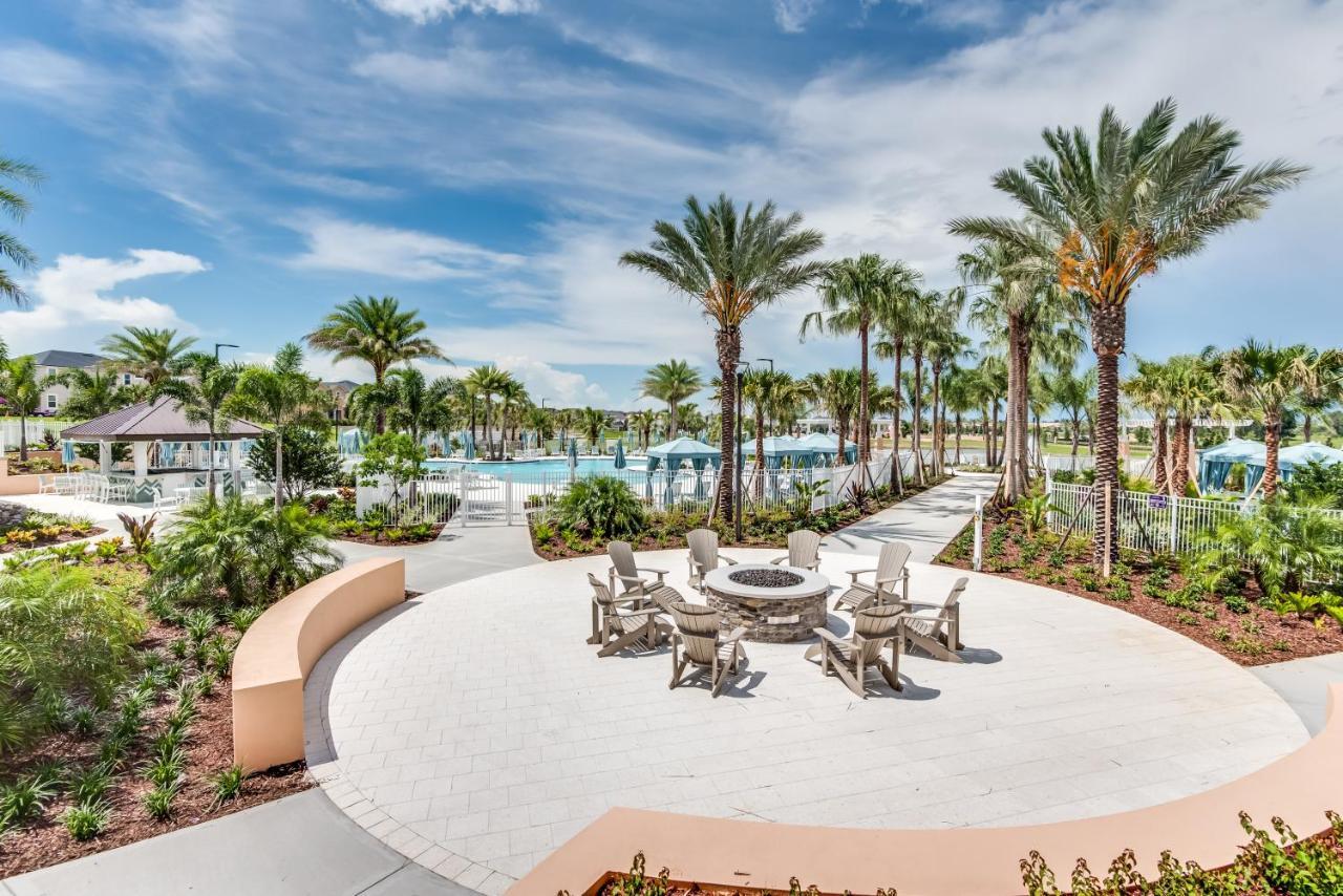 Modern Villa Wprivate Pool&Spa, Free Water Park Orlando Bagian luar foto