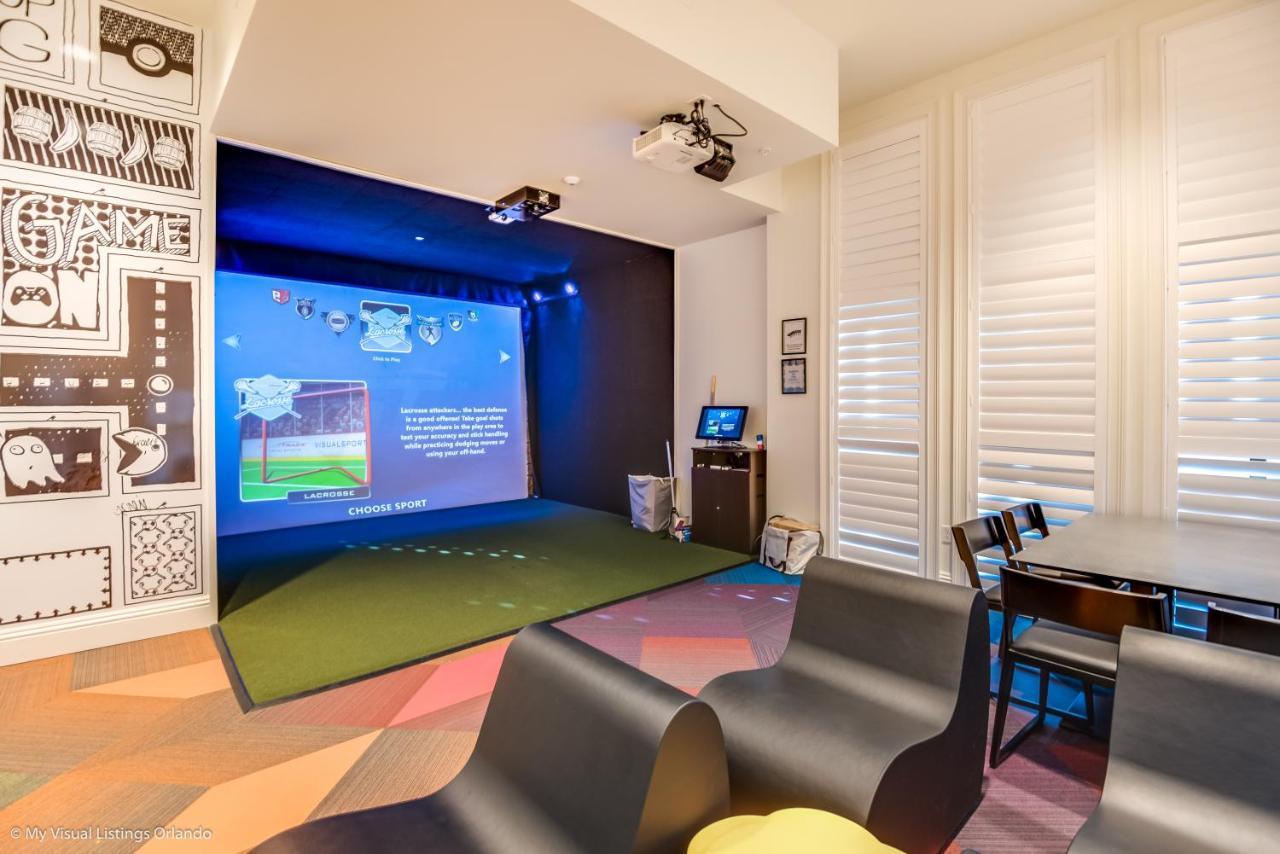 Modern Villa Wprivate Pool&Spa, Free Water Park Orlando Bagian luar foto