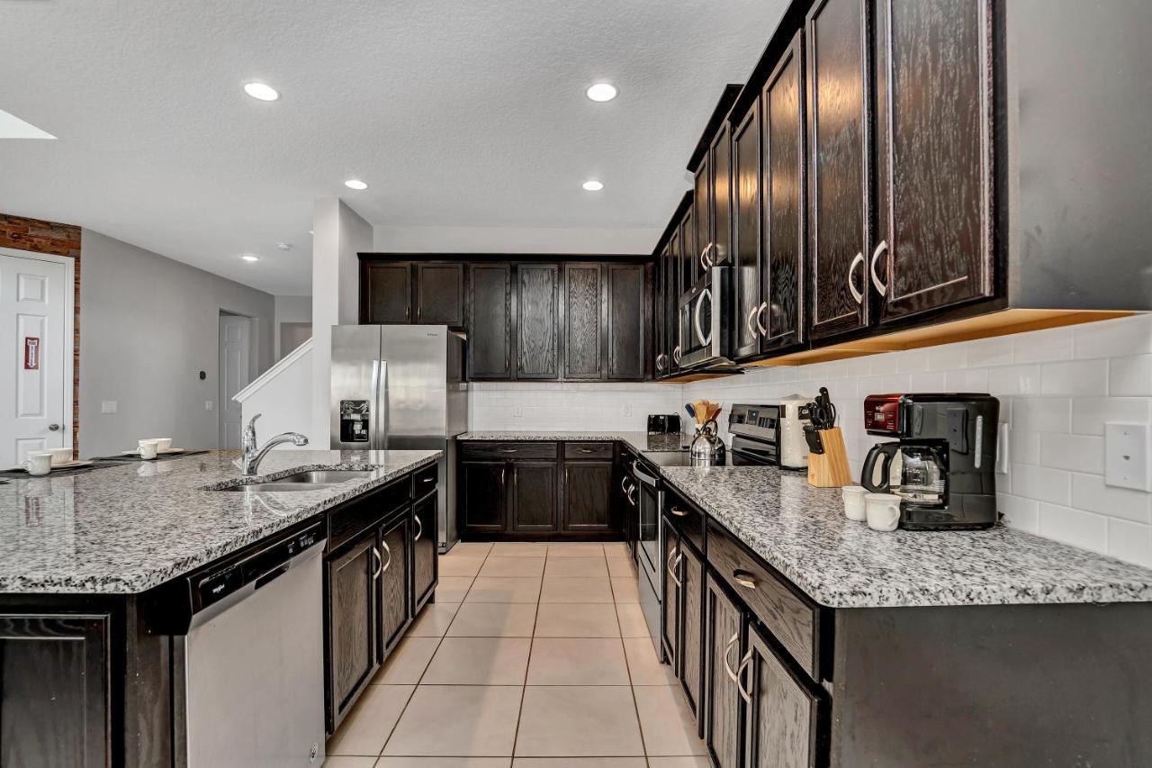 Modern Villa Wprivate Pool&Spa, Free Water Park Orlando Bagian luar foto