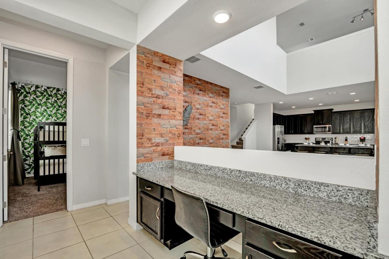 Modern Villa Wprivate Pool&Spa, Free Water Park Orlando Bagian luar foto