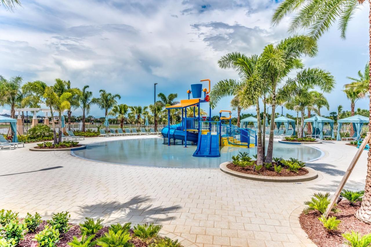 Modern Villa Wprivate Pool&Spa, Free Water Park Orlando Bagian luar foto