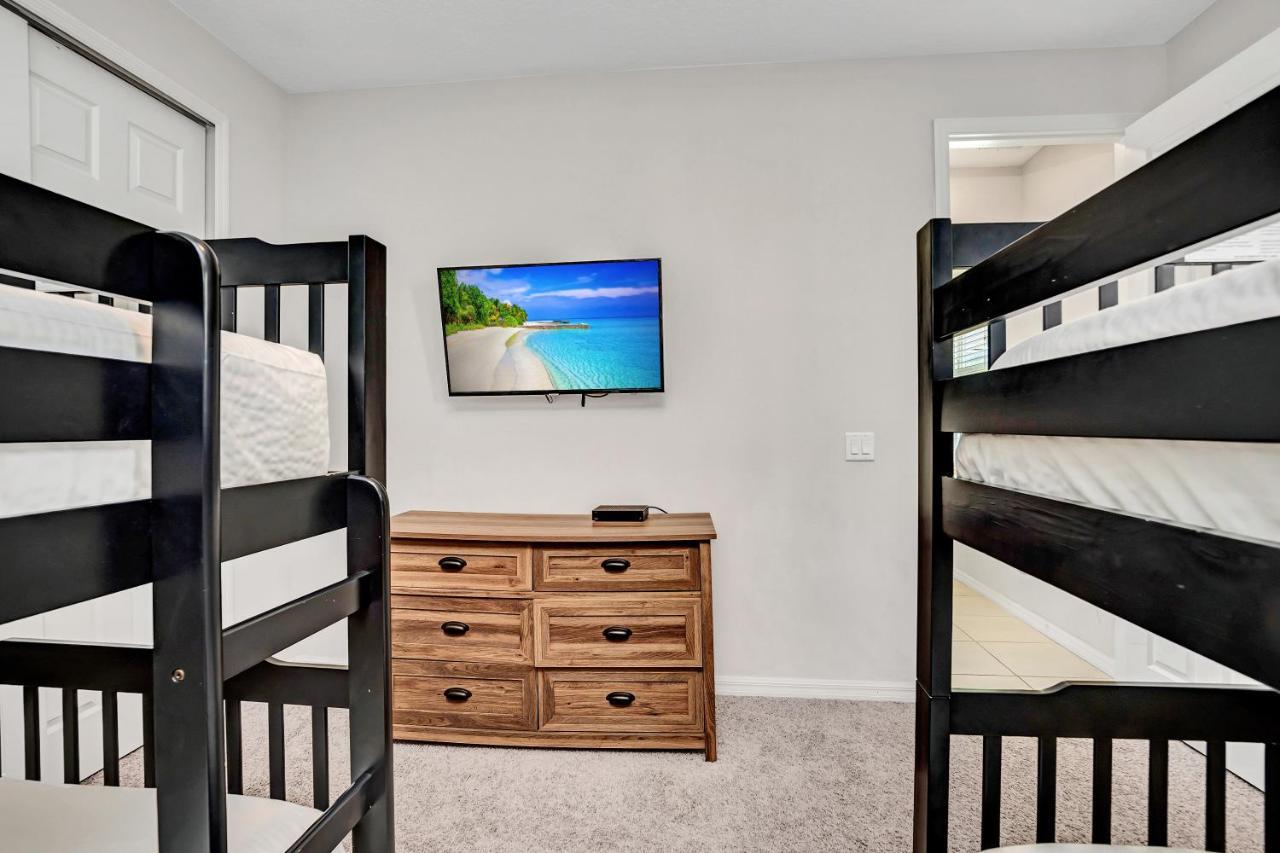 Modern Villa Wprivate Pool&Spa, Free Water Park Orlando Bagian luar foto
