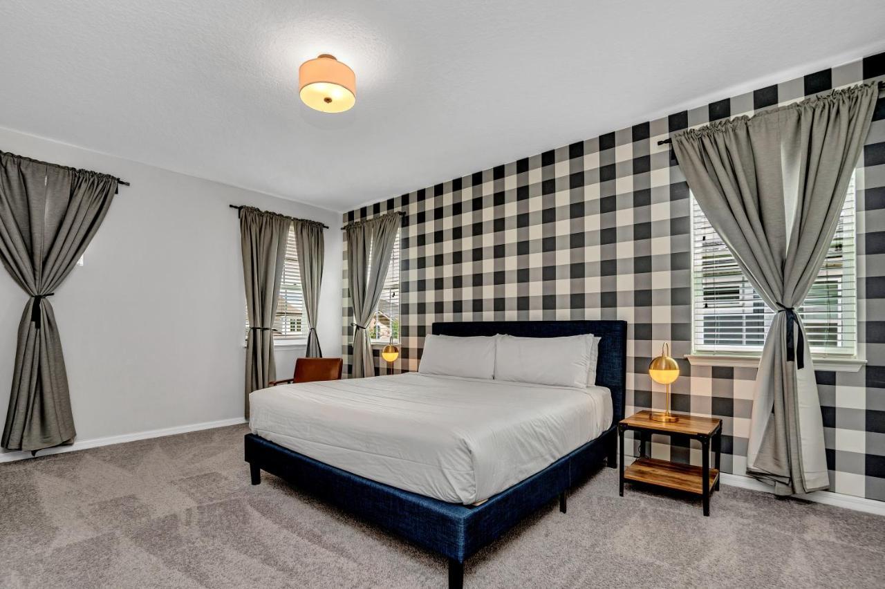 Modern Villa Wprivate Pool&Spa, Free Water Park Orlando Bagian luar foto